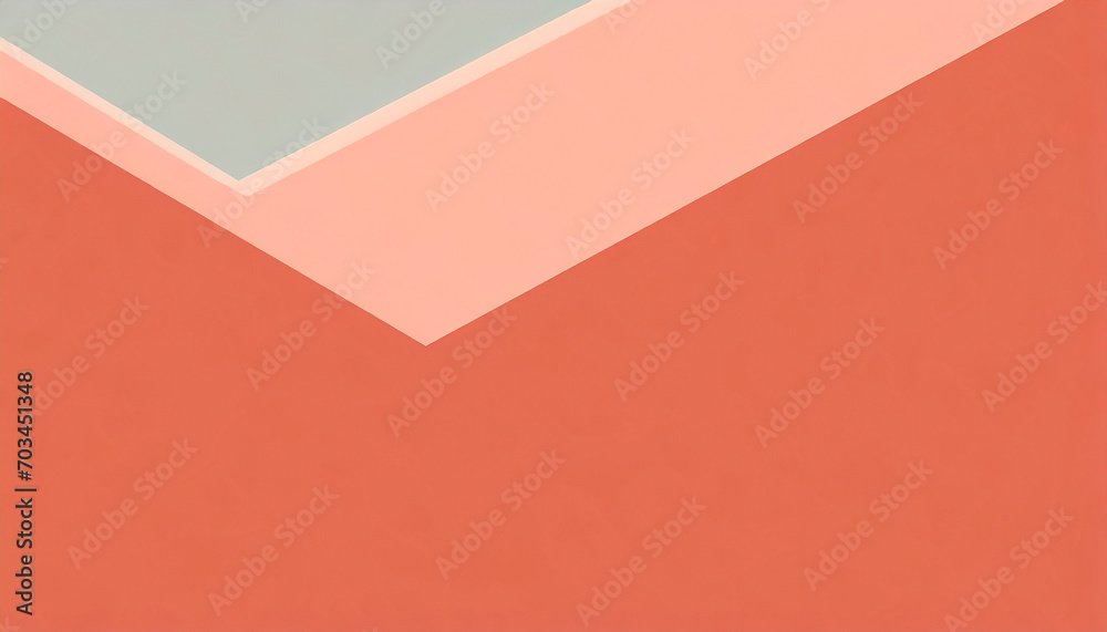 Peach colored background with different shades: simple, clean, neutral. Creative geometry pattern template. Trendy design for banner, social media. Creative geometry pattern template. Copy space. Peach colored background with different shades: simple, clean, neutral. Creative geometry pattern template. Trendy design for banner, social media. Creative geometry pattern template. Copy space.