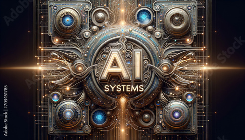 AI Symphony: A Futuristic Homage to Maximalist AI Systems