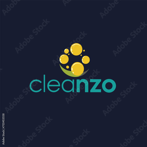 logo for business, abstract logo design, cleaning company logo design, logo for company, vector logo design, 