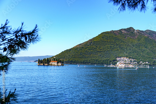 St. George (Sveti Djordje) Island, Montenegro.