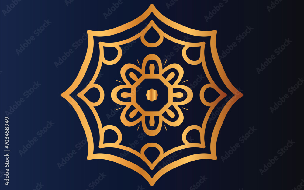 Ornamental luxury mandala pattern Ornamental luxury mandala pattern