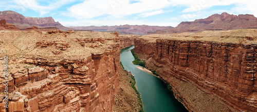 Colorado River at Less Ferry, Marble Canyon, Coconino County, Arizona, United States photo