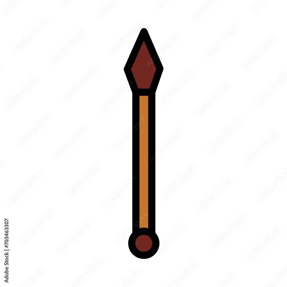 Sharp Sword Blade Filled Outline Icon Sharp Sword Blade Filled Outline Icon