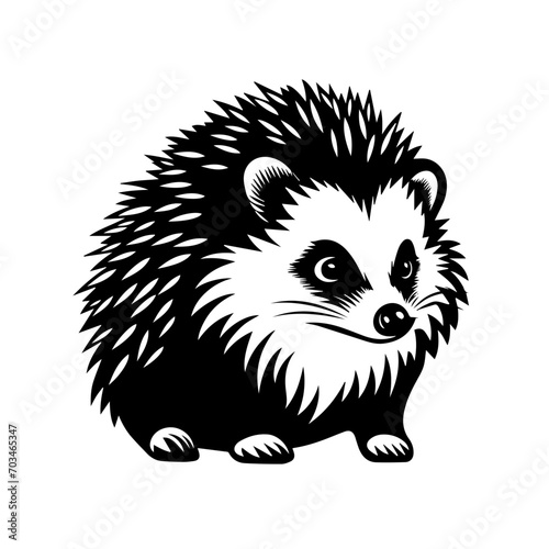 Cute Hedgehog Vector