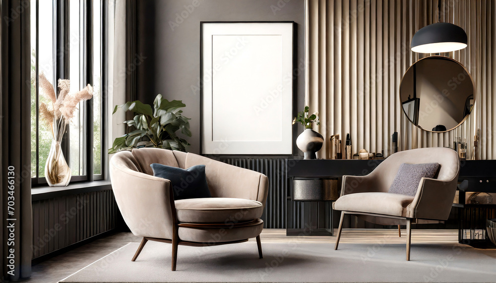 Elegant Comfort: A Relaxing Lounge or Beauty Salon Chair in Contemporary Luxury Elegant Comfort: A Relaxing Lounge or Beauty Salon Chair in Contemporary Luxury