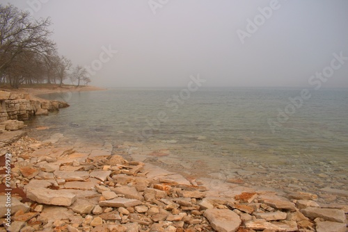 Fototapeta Naklejka Na Ścianę i Meble -  fog in the sea
