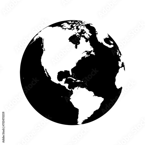 earth globe illustration