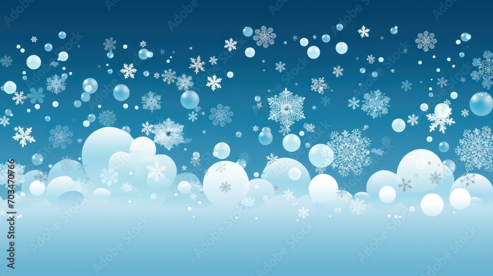 Pattern Snowflakes gently fall from the sky Pattern Snowflakes gently fall from the sky