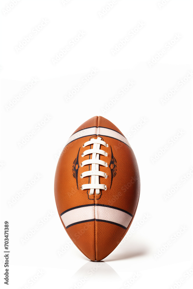 american football isolated on white american football isolated on white