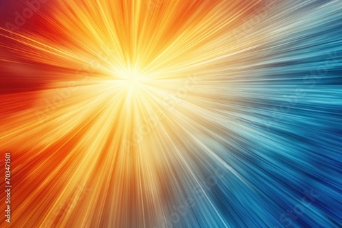Vibrant Abstract Light Explosion, Energy Concept