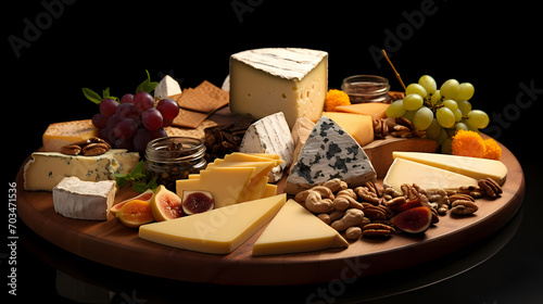 table with cheese