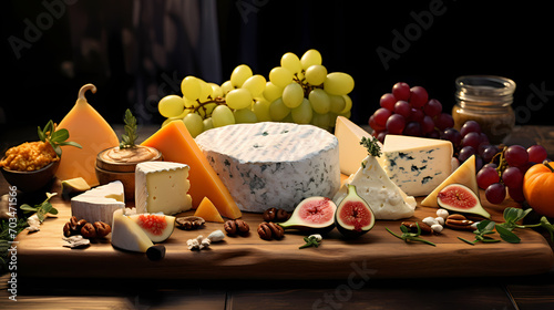 table with cheese
