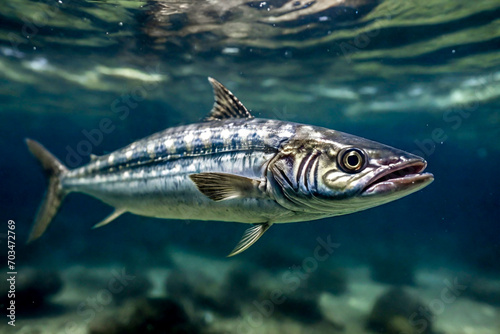 Mackerel fish underwater