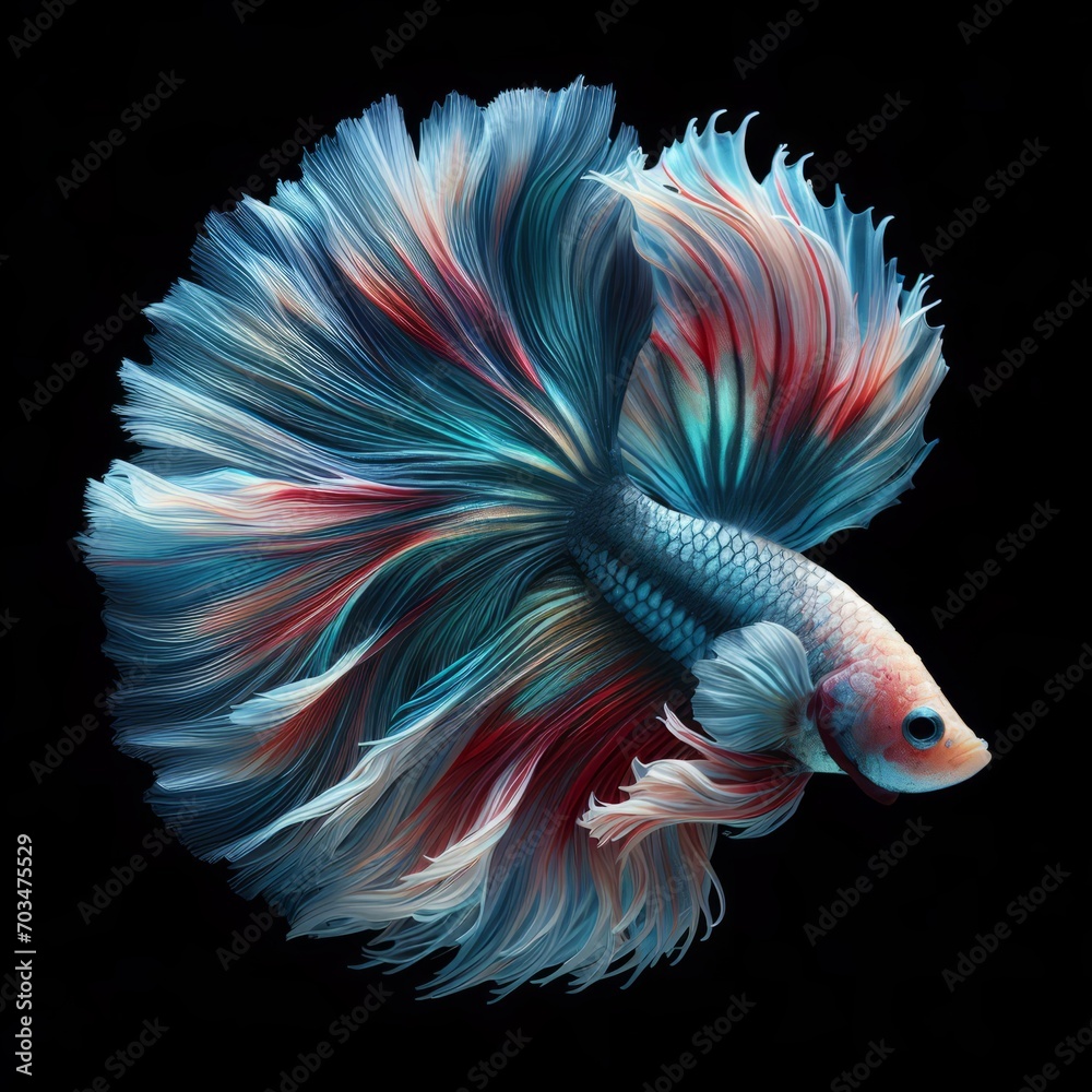 Fototapeta premium Thai fighting fish Visarute Angkatavanich
