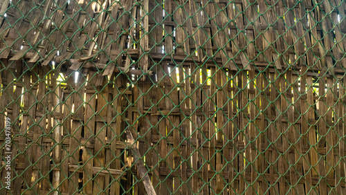 Canvas Print Bamboo Mat And Net Background Photos in Orrisa India