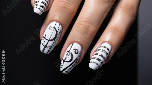 Fashionable nail designs