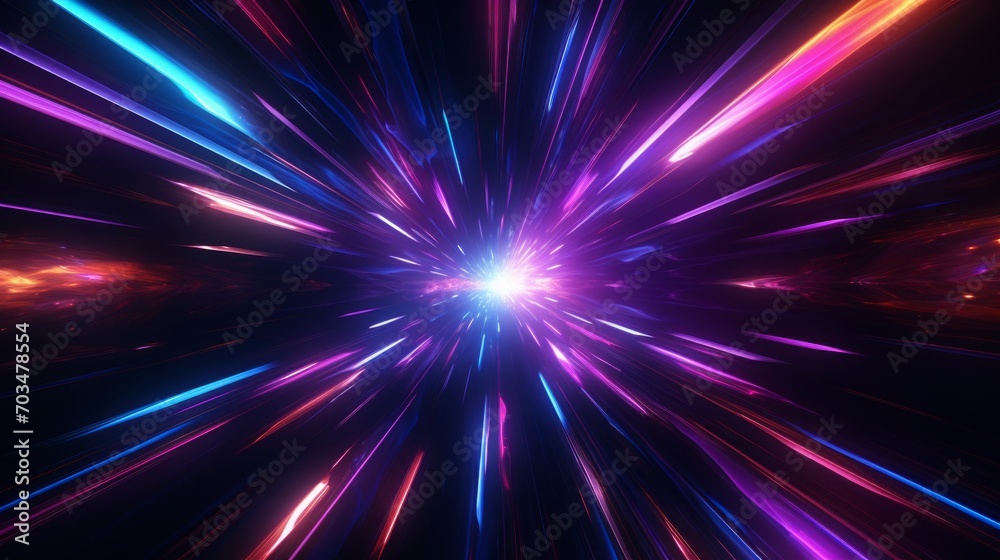 abstract flight retro neon hyper warp space tunnel abstract flight retro neon hyper warp space tunnel
