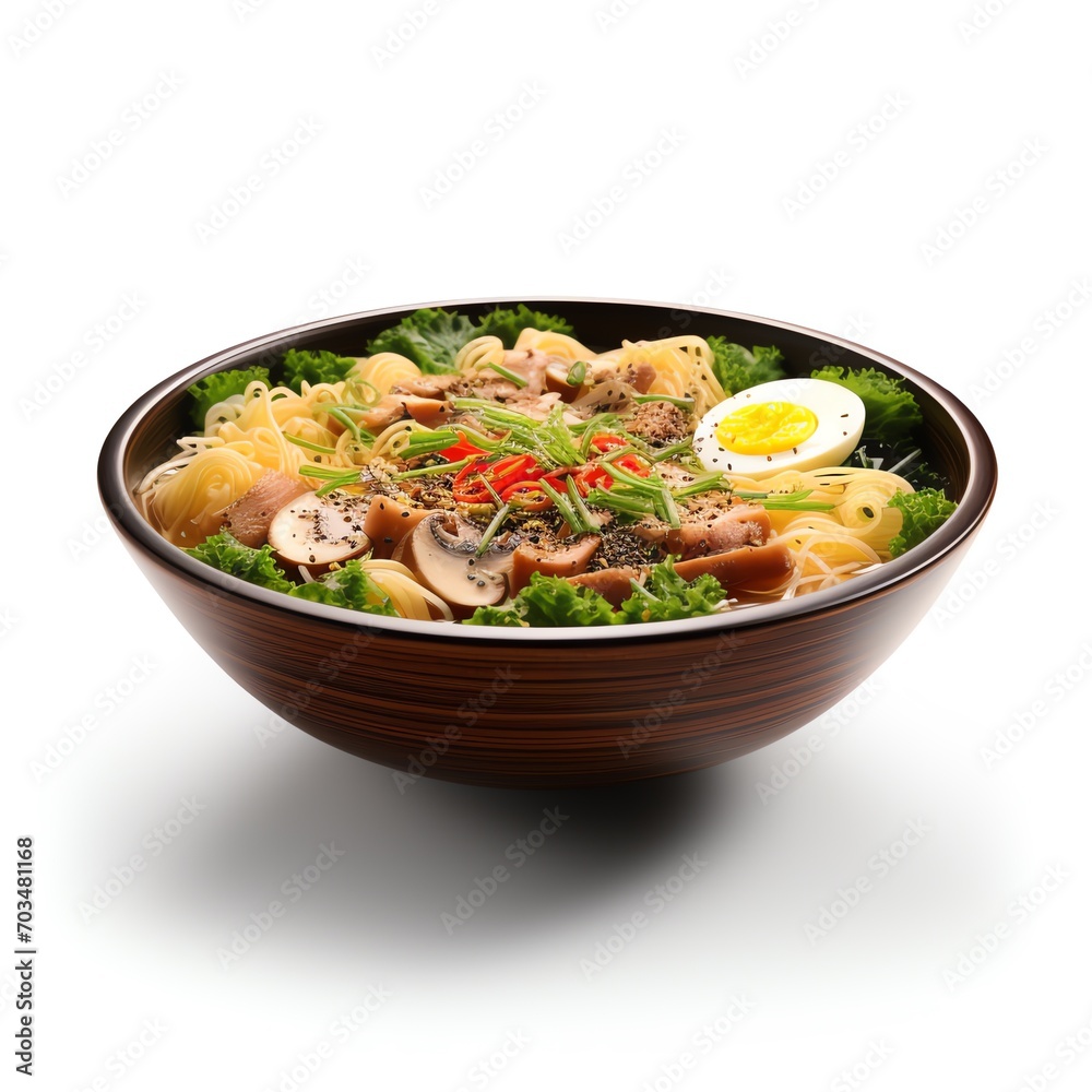 a bowl of ramen noodles 