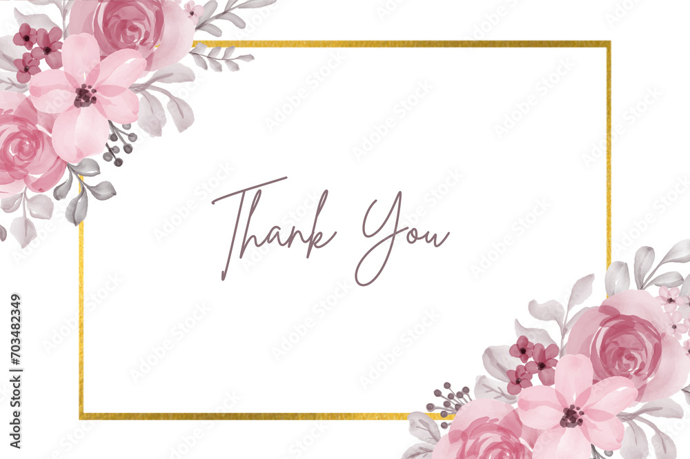 Thank You handwritten isolated on white background. Hand drawn ...