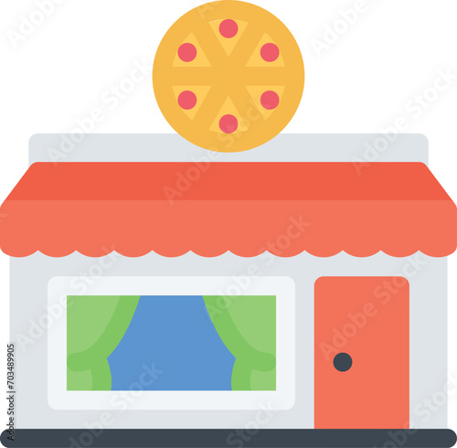 design vector image icons pizzeria