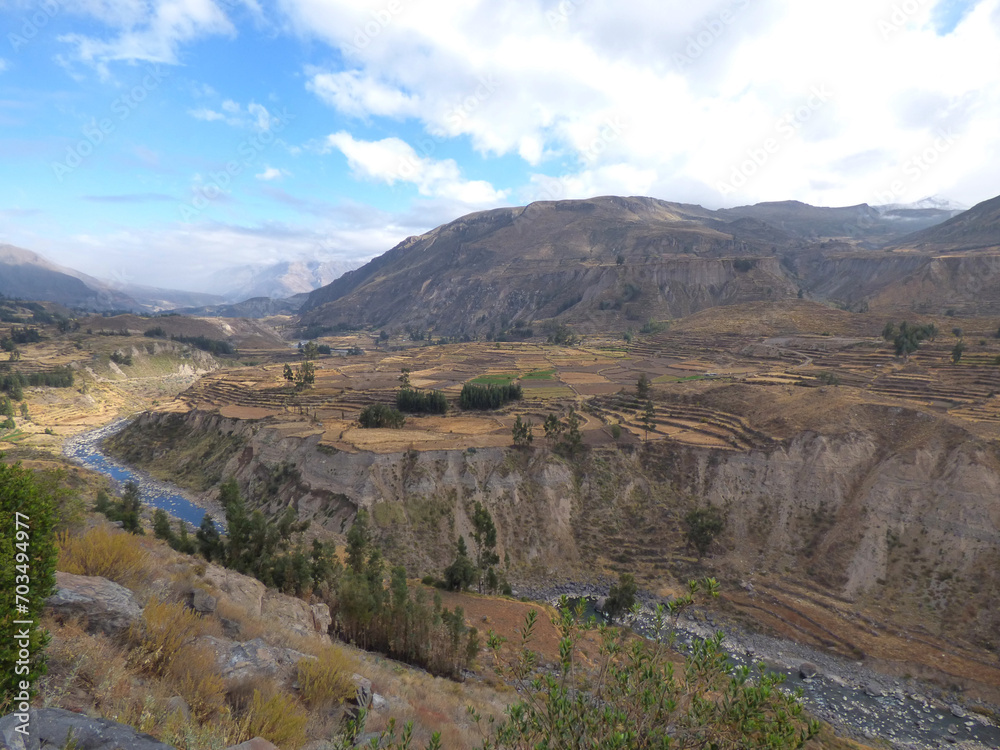 Colca Canyon (Rio Colca) - Arequipa, Peru Colca Canyon (Rio Colca) - Arequipa, Peru