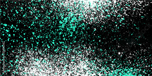 Black Mint aquarelle painted liquid color cosmic background messy painting,wall background galaxy view grain surface,water ink vivid textured splatter splashes.spray paint.
 photo