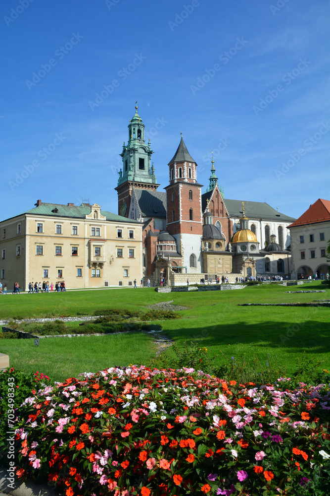 The Wawel Castle is a castle residency. Built at the behest of King Casimir III the Great. The castle, being one of the largest in Poland, Krakow