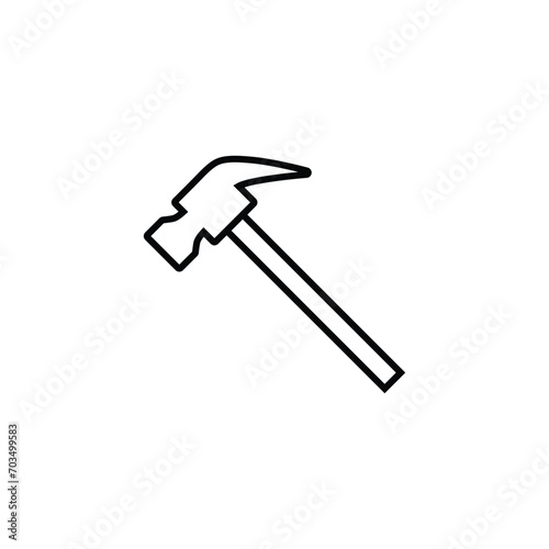 hammer icon vector tool icon