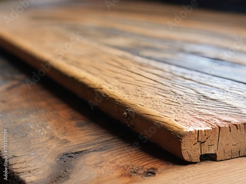 Under the lens: old wood surface with poor sanding, bright, textured
