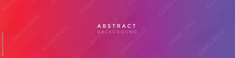 Flat abstract background linkedin banner template 14