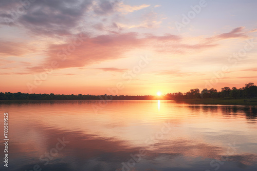 Morning Glow on Freshwater Haven