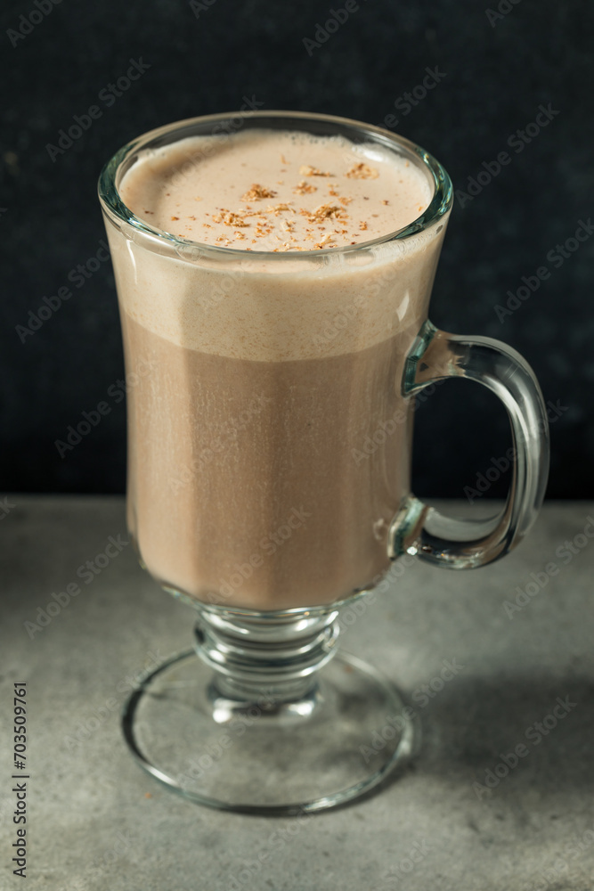 Homemade Festive Chocolate Eggnog Homemade Festive Chocolate Eggnog