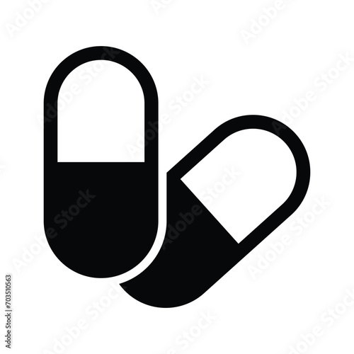 Free Download capsule icon vector logo template - GFXLoad
