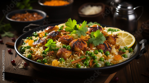 rice with chicken, meat with rice, Pakistani spicy food collection, Indian spicy food collection, Biryani