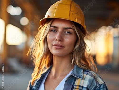 women working in construction