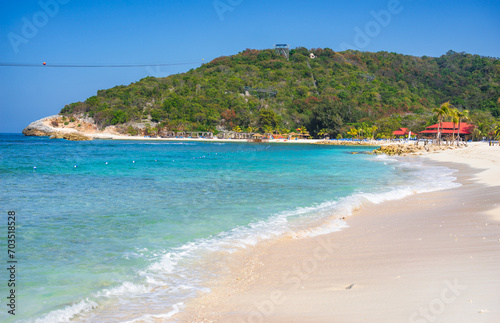 Labadee beach, Haiti, Caribbean Sea