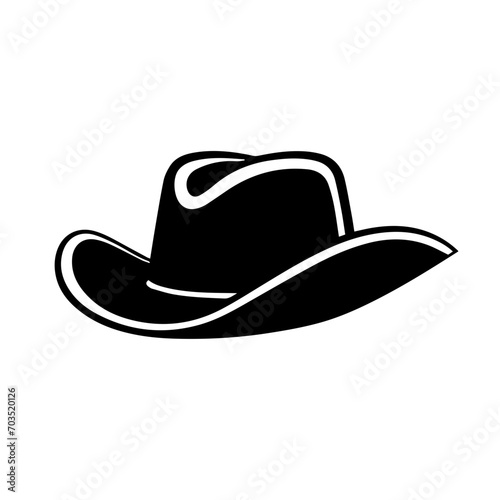 Classic Cowboy Hat Western Vector Design