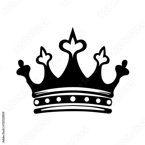 Regal Crown Symbol of Royalty Vector © Mateusz