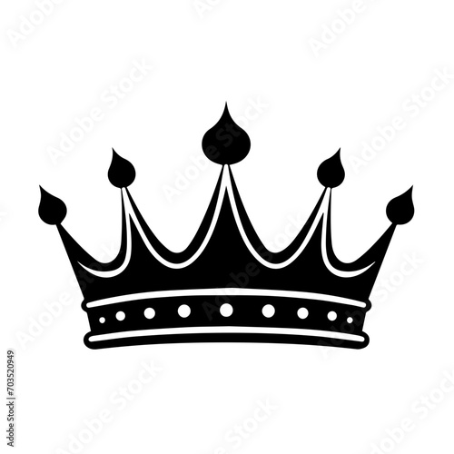 Regal Crown Symbol of Royalty Vector