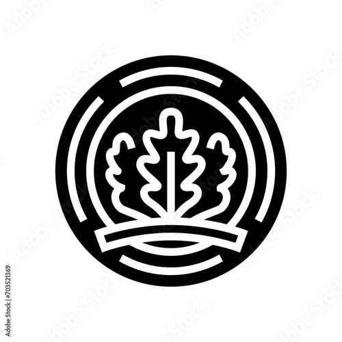 leed certification green building glyph icon vector. leed certification green building sign. isolated symbol illustration