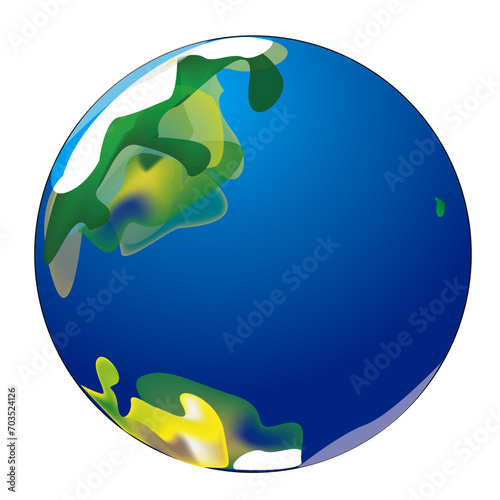 green earth globe