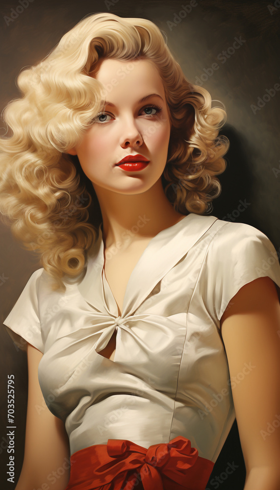portrait of a woman portrait of a woman