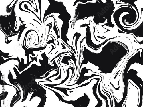 Monochrome liquid paint surface background.