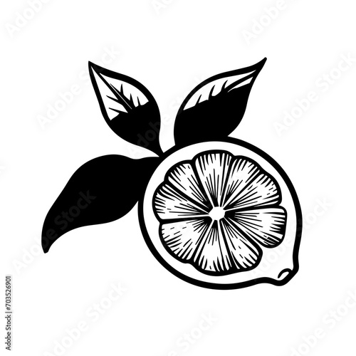 Fresh Lemon Fruit Vector Art