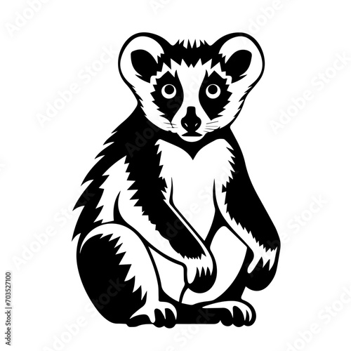 Wild Lemur Vector