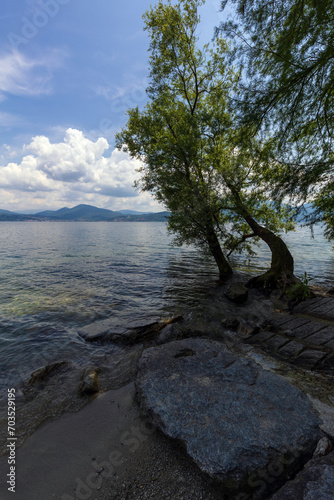 Paesaggio di Lago a Cannero Riviera in Piemonte