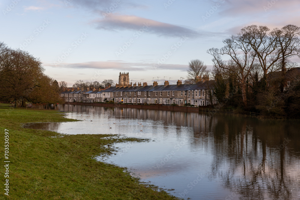 Obraz premium Beverley East Yorkshire Flooding