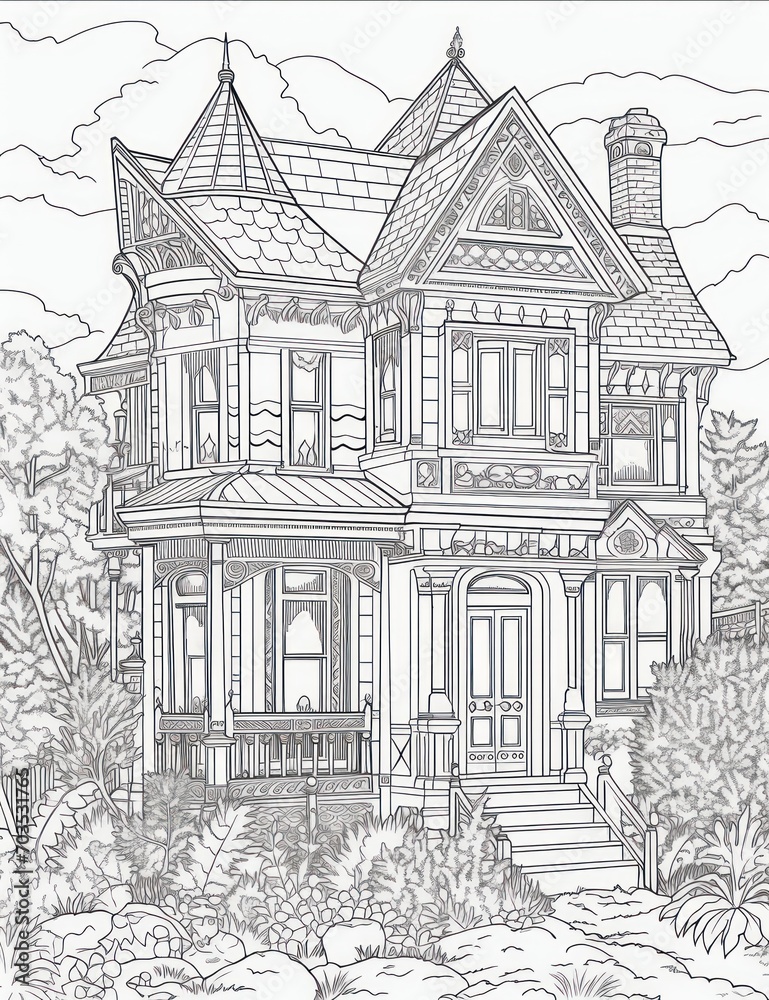 Coloring book page