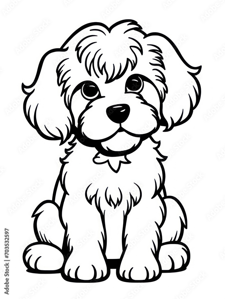 Coloring book page Coloring book page