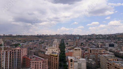 Yerevan city, Armenia, parks, buildings, streets, holiday, walking, summer